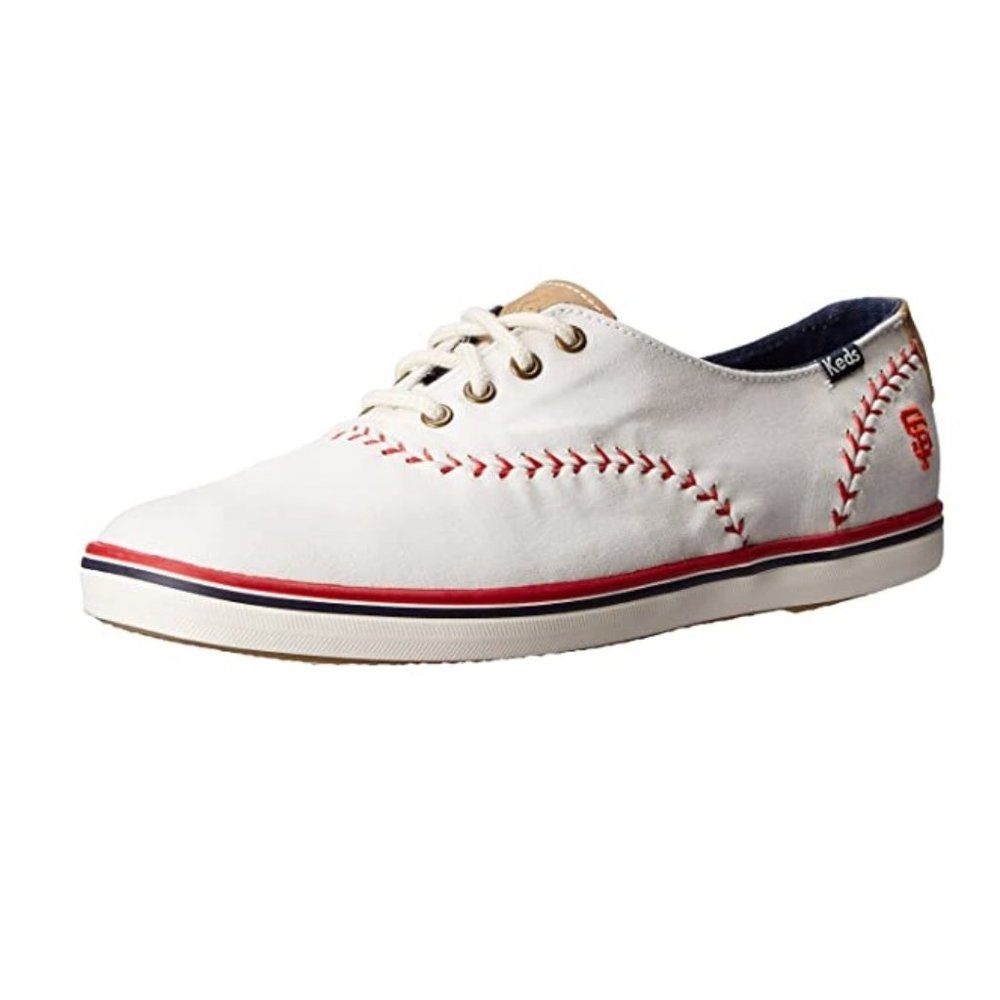 🎁 Keds Women's Champion MLB Pennant Baseball Sneaker - Picture 1 of 7
